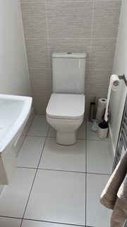 completed bathroom project